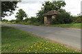 Bus shelter on the road to Twyford