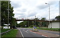 Footbridge over the A5183, Markyate