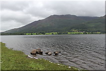 NY2227 : Bassenthwaite Lake, Ullock Pike and Long Side from Blackstone Point by David Rogers