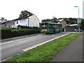 ST3090 : Green bus at the top of Rowan Way, Malpas, Newport by Jaggery
