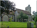 TQ6171 : Southfleet church by Robin Webster