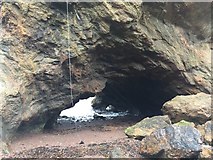 NH7965 : Coastal Arch at McFarquhar's Beds by Dave Thompson