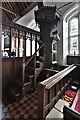 Layer Marney Tower, St. Mary the Virgin Church: The pulpit