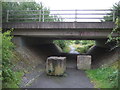 Cycle path towards Donnington Wood