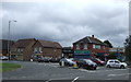 Post Office and shops on Wellington Road, Muxton