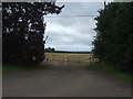 Field entrance off Limekiln Lane, Lilleshall