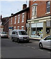 Three name signs, High Street, Pewsey