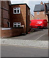 Parcel Force Worldwide van, St Francis Close, Pewsey