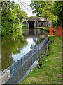 New towpath piling in Penkridge, Staffordshire