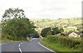 Descending Westwards into Newtownhamilton along the A25