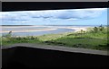NU1635 : View out of WWII gun emplacement, Budle Bay by Russel Wills
