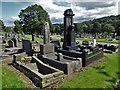 Graves in Abbey Lane Cemetery