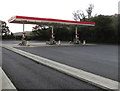 SO4308 : Esso filling station in Monmouth South Service Station by Jaggery