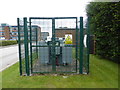 Electricity substation in Carrington Business Park