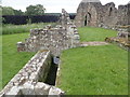 The ruins of Croxden Abbey