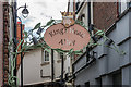 TQ1656 : King's Head Alley ironwork by Ian Capper