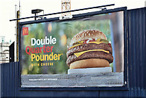 J3373 : McDonald's poster, Belfast (August 2019) by Albert Bridge