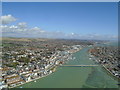 River Adur from the air