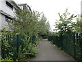 Footpath between Cafferata Way and Jessop Close