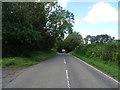 Charwelton Road towards Little Preston