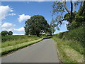 Minor road from Sliverstone towards Blakesley