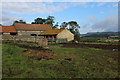 SE5576 : Farm Outbuildings by Foxfoot Cottage by Chris Heaton