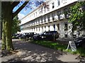 Terraced regency style houses