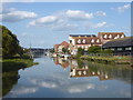 Faversham Creek at high tide