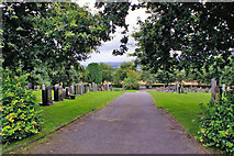 NH5757 : Urquhart New Burial Ground by Richard Dorrell