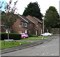 Houses on the southeast side of Old School Grange, Hengoed