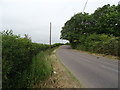 Bend in the B4042 towards Malmesbury