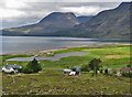 Looking over Annat to Loch Torridon