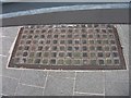 Pavement light on Pool Street, Caernarfon