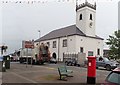 The newly repainted former Market House  at Castlewellan 