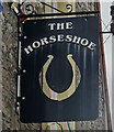 Sign for the Horseshoe, Chipping Sodbury