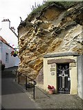 NO5402 : St Fillan's Cave, Cove Wynd, Pittenweem by Andrew Curtis
