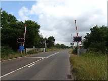 ST6783 : Level crossing on Bristol Road (B4058) by JThomas