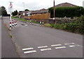 Give way to oncoming vehicles, Hengoed Road, Hengoed