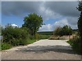 Farm access track, part of Jubilee Trail, Templeman