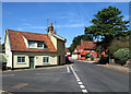 Littlebury: the corner of Mill Lane and Walden Road