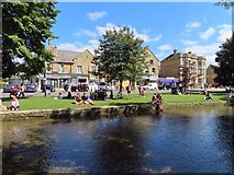SP1620 : Looking over the River Windrush in Bourton-on-the-Water by Steve Daniels