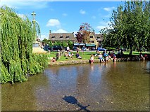 SP1620 : Looking over the River Windrush in Bourton-on-the-Water by Steve Daniels