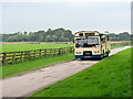 Bus in the Grounds of Lytham Hall