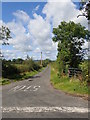 The southern end of Cargie Road, Cullyhanna