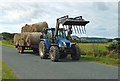 Farm traffic near Craigellie