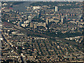 Clapham and Battersea from the air