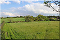 Farmland north-west of Whittington in Staffordshire