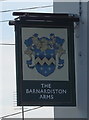 Sign for the Barnardiston Arms  public house, Kedington