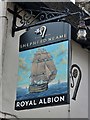 Royal Albion sign