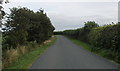 Quiet Country Lane heading East from Hunton